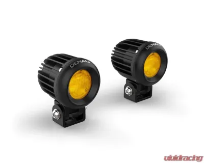 DENALI Electronics Amber TriOptic Lens Kit for D2 LED Lights - DNL.D2.10100