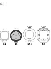 DENALI Electronics D3 LED High-Performance Fog Light Pod w/ DataDim Technology                                     - DNL.D3.051 - Image 6