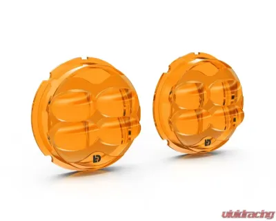 DENALI Electronics Amber Lens Kit for D3 Fog Lights - DNL.D3.10400