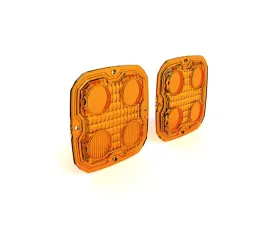 DENALI Electronics Amber TriOptic Lens Kit for D4 LED Lights