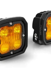 DENALI Electronics Amber TriOptic Lens Kit for D4 LED Lights                                     - DNL.D4.10100 - Image 2