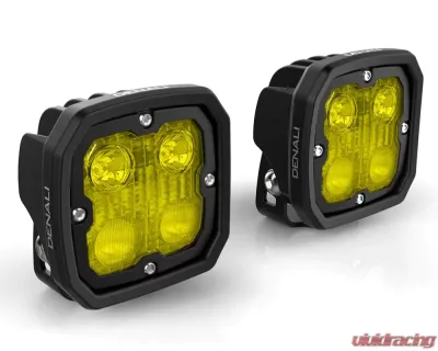 DENALI Electronics Selective Yellow TriOptic Lens Kit for D4 LED Lights - DNL.D4.10200