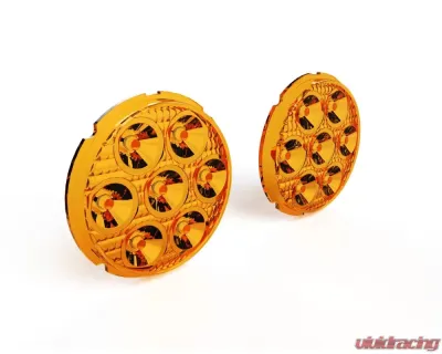 DENALI Electronics Amber Lens Kit for D7 LED Lights - DNL.D7.10100