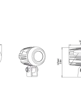 DENALI Electronics 2.0 DM LED Light Pod w/ DataDim Technology                                     - DNL.DM.050 - Image 3
