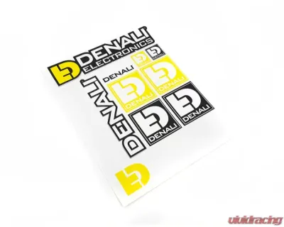 DENALI Electronics 8.5x11 Multi-Color Die-Cut on Clear Decal Sheet - DNL.STK.001