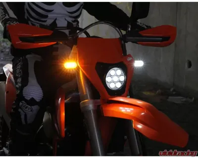 DENALI Electronics T3?Front Switchback LED M8 Turn Signals - DNL.T3.10000