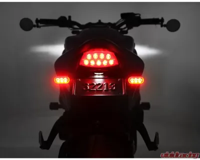 DENALI Electronics T3?Rear Switchback LED M8 Turn Signals - DNL.T3.10100