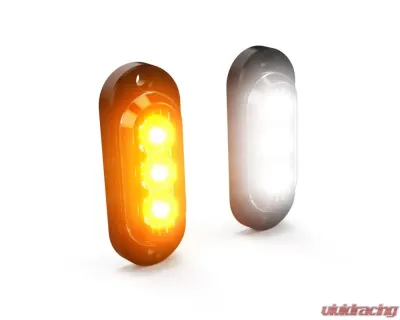 DENALI Electronics T3?Front Switchback LED Turn Signal Pods - DNL.T3.10200