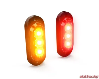 DENALI Electronics T3?Rear Switchback LED Turn Signal Pods - DNL.T3.10300