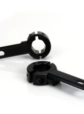 DENALI Electronics Black Engine Guard/Crashbar Auxiliary Light Mount                                     - LAH.00.10300.B - Image 6