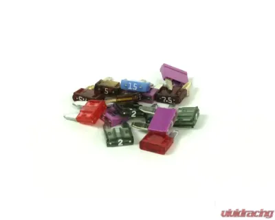 DENALI Electronics 15 pcs Mini ATM Fuse Set - TT-00015