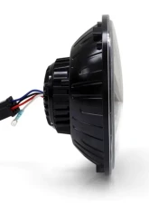 DENALI Electronics 7.0" Round Black Chrome M7 E-Mark LED Headlight Module                                     - TT-M7E - Image 3