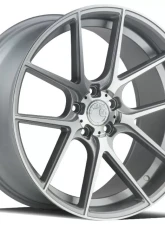 AodHan Wheels AFF3 Wheel 20x10.5 5x120 35 Gloss Silver Machined Face                                     - AFF320105512035SMF - Image 3