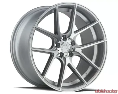 AodHan Wheels AFF3 Wheel 20x10.5 5x120 35 Gloss Silver Machined Face - AFF320105512035SMF