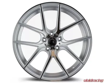 AodHan Wheels AFF3 Wheel 20x10.5 5x120 35 Gloss Silver Machined Face - AFF320105512035SMF