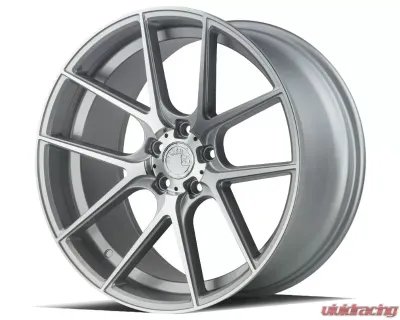 AodHan Wheels AFF3 Wheel 20x10.5 5x120 35 Gloss Silver Machined Face - AFF320105512035SMF
