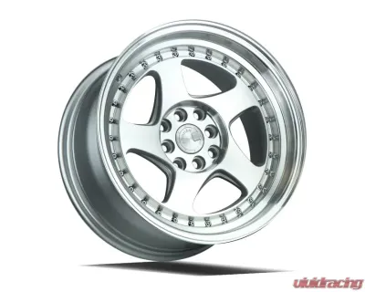 AodHan Wheels AH01 Wheel 15x8 4x100/114.3 20 Silver Machined Face And Lip - AH0115804100114320SMF