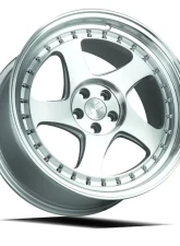 AodHan Wheels AH01 Wheel 18x9.5 5x114.3 30 Silver Machined Face And Lip                                     - AH0118955114330SMF - Image 3