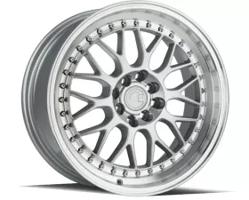 AodHan Wheels AH02 Wheel 17x8 4x100/114.3 35 Silver with Machined Lip
