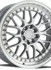 AodHan Wheels AH02 Wheel 19x9.5 5x120 35mm Silver with Machined Lip                                     - AH021995512035SML - Image 3