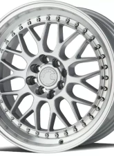 AodHan Wheels AH02 Wheel 19x9.5 5x120 35mm Silver with Machined Lip                                     - AH021995512035SML - Image 3
