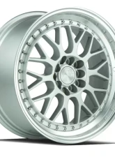 AodHan Wheels AH02 Wheel 17x8 5x100/114.3 35 Silver with Machined Lip                                     - AH0217805100114335SML - Image 3