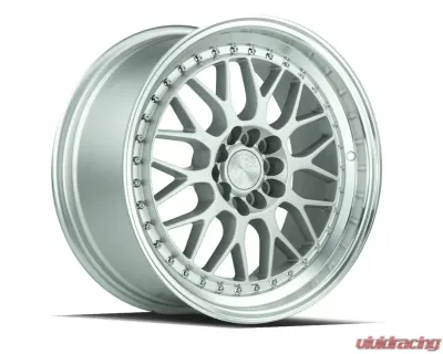 AodHan Wheels AH02 Wheel 17x8 5x100/114.3 35 Silver with Machined Lip - AH0217805100114335SML