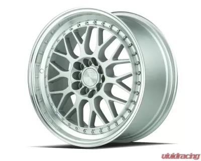 AodHan Wheels AH02 Wheel 17x8 5x100/114.3 35 Silver with Machined Lip - AH0217805100114335SML