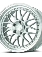 AodHan Wheels AH02 Wheel 18x8.5 5x100 35 Silver with Machined Lip                                     - AH021885510035SML - Image 3