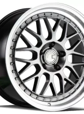 AodHan Wheels AH02 Wheel 18x8.5 5x100 35 Hyper Black with Machined Lip                                     - AH02188551003HB - Image 3