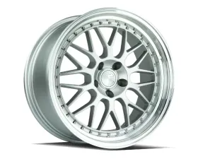 AodHan Wheels AH02 Wheel 18x9.5 5x100 35 Silver with Machined Lip