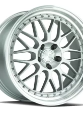 AodHan Wheels AH02 Wheel 18x9.5 5x120 35 Silver with Machined Lip                                     - AH021895512035SML - Image 3