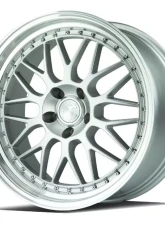 AodHan Wheels AH02 Wheel 18x9.5 5x120 35 Silver with Machined Lip                                     - AH021895512035SML - Image 3