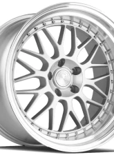 AodHan Wheels AH02 Wheel 19x11 5x114.3 22 Silver with Machined Lip                                     - AH0219115114322SML - Image 3