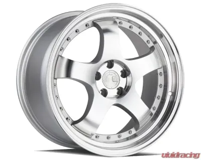 AodHan Wheels AH03 Wheel 19x9.5 5x114.3 22 Silver Machined Face And Lip - AH0319955114322SML