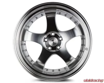 AodHan Wheels AH03 Wheel 19x9.5 5x114.3 22 Silver Machined Face And Lip - AH0319955114322SML