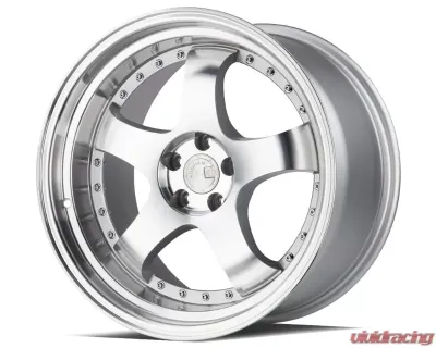 AodHan Wheels AH03 Wheel 19x9.5 5x114.3 22 Silver Machined Face And Lip - AH0319955114322SML
