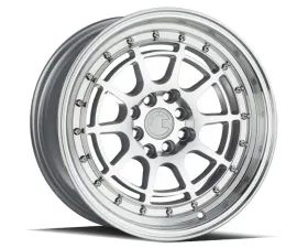 AodHan Wheels AH04 Wheel 16x8 4x100/114.3 15 Silver Machined Face And Lip