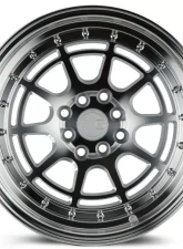 AodHan Wheels AH04 Wheel 16x8 4x100/114.3 15 Silver Machined Face And Lip                                     - AH0416804100114315SML - Image 2