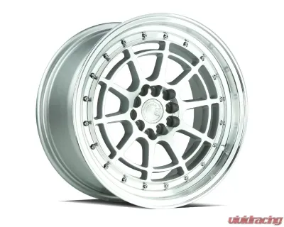AodHan Wheels AH04 Wheel 17x9 5x100/114.3 25 Silver Machined Face And Lip - AH0417905100114325SML