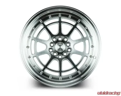 AodHan Wheels AH04 Wheel 17x9 5x100/114.3 25 Silver Machined Face And Lip - AH0417905100114325SML