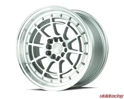 AodHan Wheels AH04 Wheel 17x9 5x100/114.3 25 Silver Machined Face And Lip - AH0417905100114325SML
