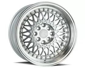 AodHan Wheels AH05 Wheel 15x8 4x100/114.3 20 Silver Machined Face And Lip