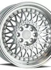 AodHan Wheels AH05 Wheel 15x8 4x100/114.3 20 Silver Machined Face And Lip                                     - AH0515804100114320SMF - Image 3