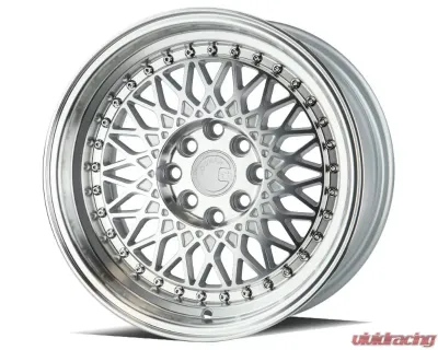 AodHan Wheels AH05 Wheel 15x8 4x100/114.3 20 Silver Machined Face And Lip - AH0515804100114320SMF