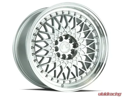 AodHan Wheels AH05 Wheel 16x8 4x100/114.3 15 Silver Machined Face And Lip - AH0516804100114315SMF