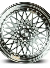 AodHan Wheels AH05 Wheel 16x8 4x100/114.3 15 Silver Machined Face And Lip                                     - AH0516804100114315SMF - Image 2