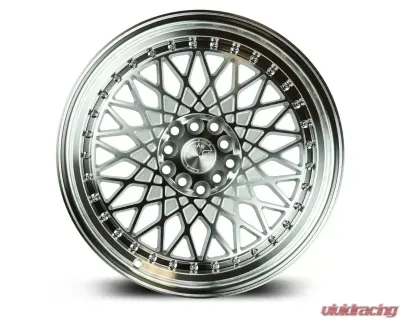 AodHan Wheels AH05 Wheel 16x8 4x100/114.3 15 Silver Machined Face And Lip - AH0516804100114315SMF