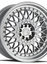 AodHan Wheels AH05 Wheel 17x9 5x100/114.3 25 Silver Machined Face And Lip                                     - AH0517905100114325SMF - Image 3
