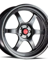 AodHan Wheels AH08 Wheel 18x9.5 5x100 35 Hyper Black                                     - AH081895510035HB - Image 3